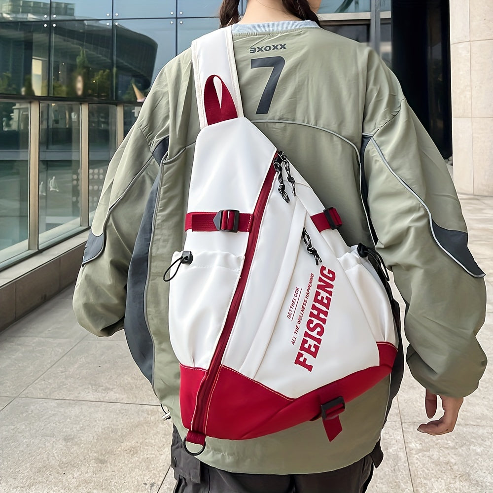 Sac bandoulière tendance grande capacité pour homme
