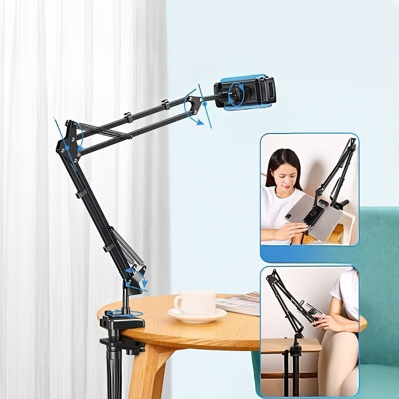 Support de bureau extensible, support de tablette à bras long