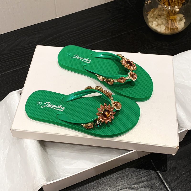Chaussons plats de haute qualité