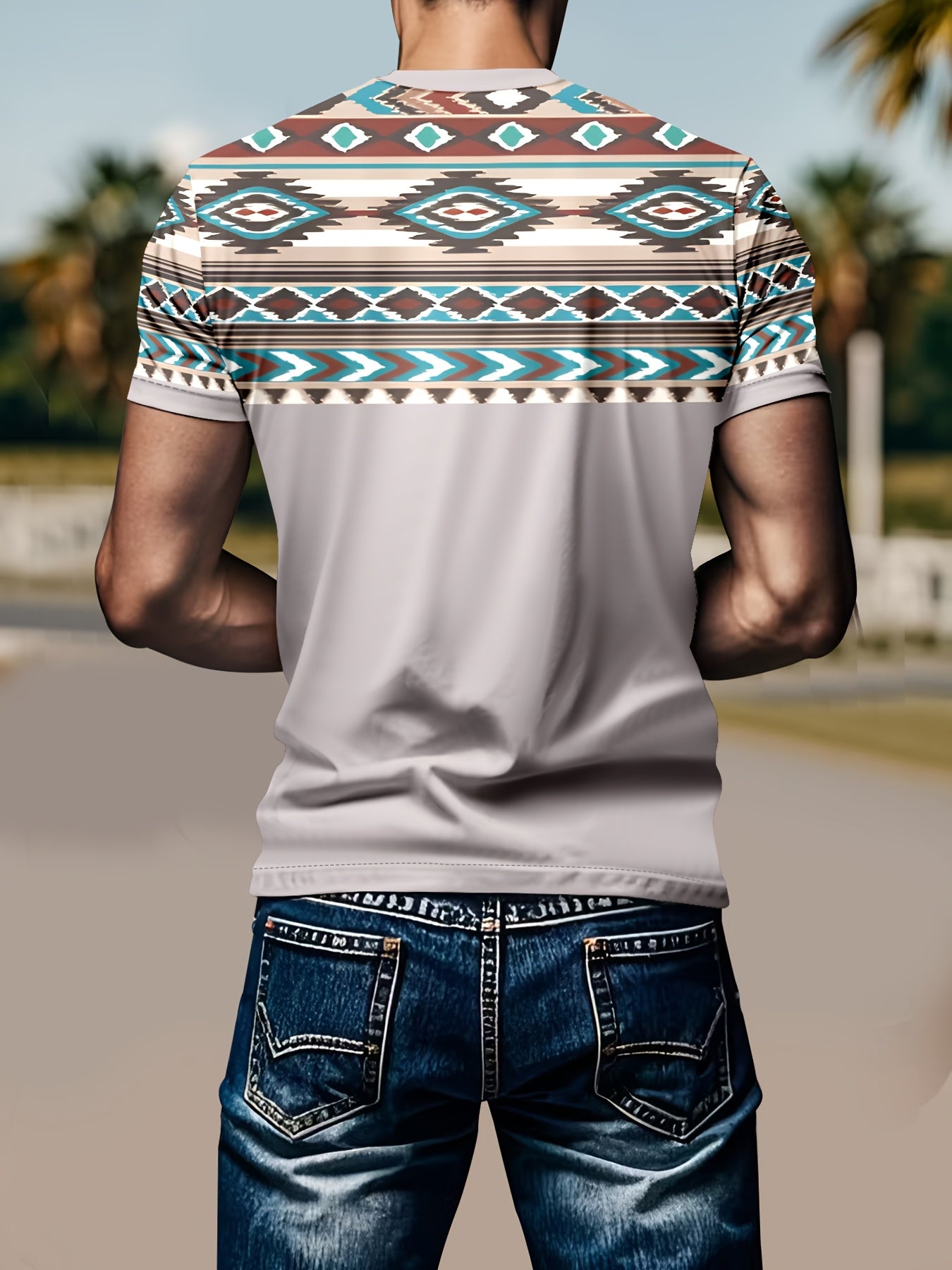 T-shirt d'été décontracté pour homme