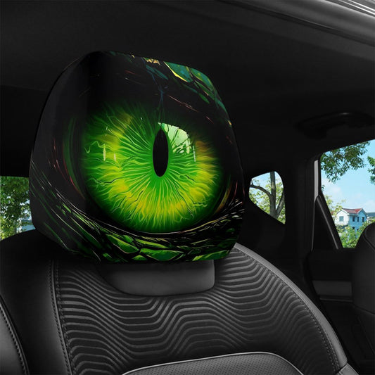 Lot de 2 housses d'appui-tête de voiture uniques et cool