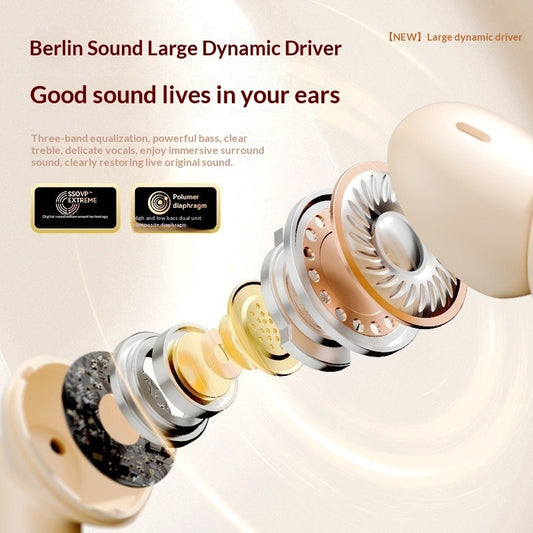 Écouteurs intra-auriculaires de sport Bluetooth sans fil de haute qualité avec réduction de bruit