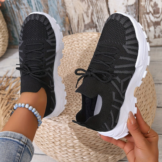 Baskets décontractées à lacets pour femme - Topdecheztop.fr