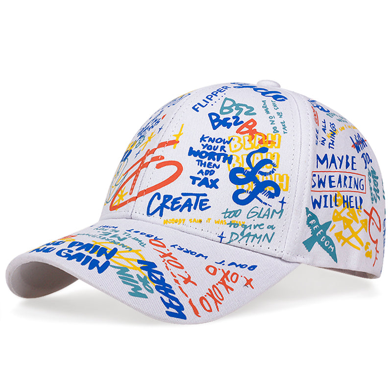 Casquette de baseball graffiti ajustable - Topdecheztop.fr