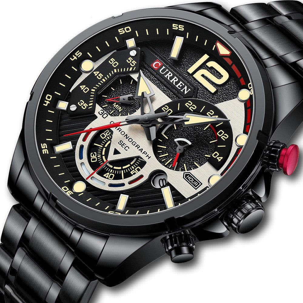Montre à quartz pour homme