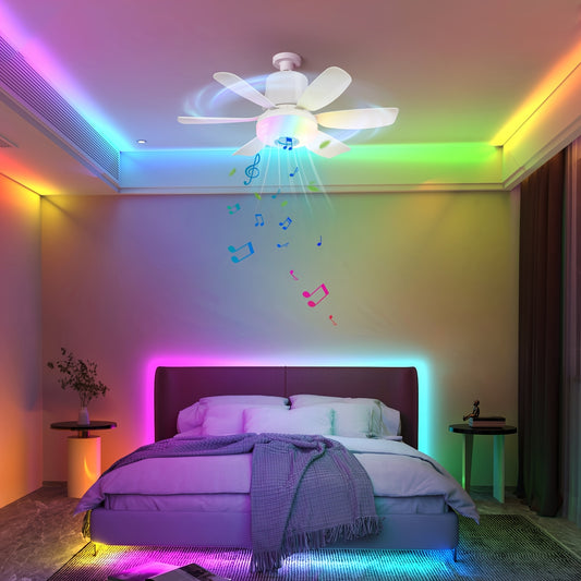 Ventilateur de plafond intelligent 3 en 1 - Topdecheztop.fr