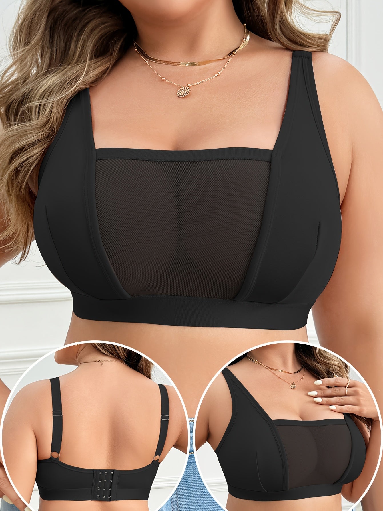 Soutien-gorge grande taille pour femme 1 pièce