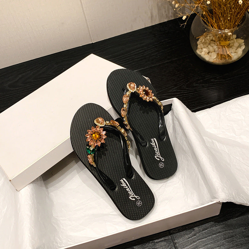 Chaussons plats de haute qualité