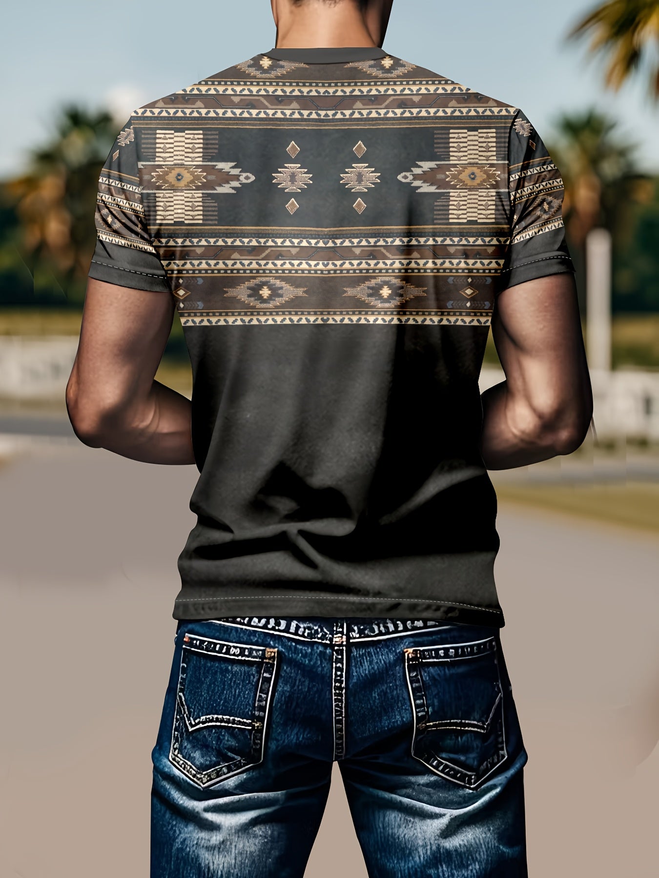 T-shirt d'été décontracté pour homme