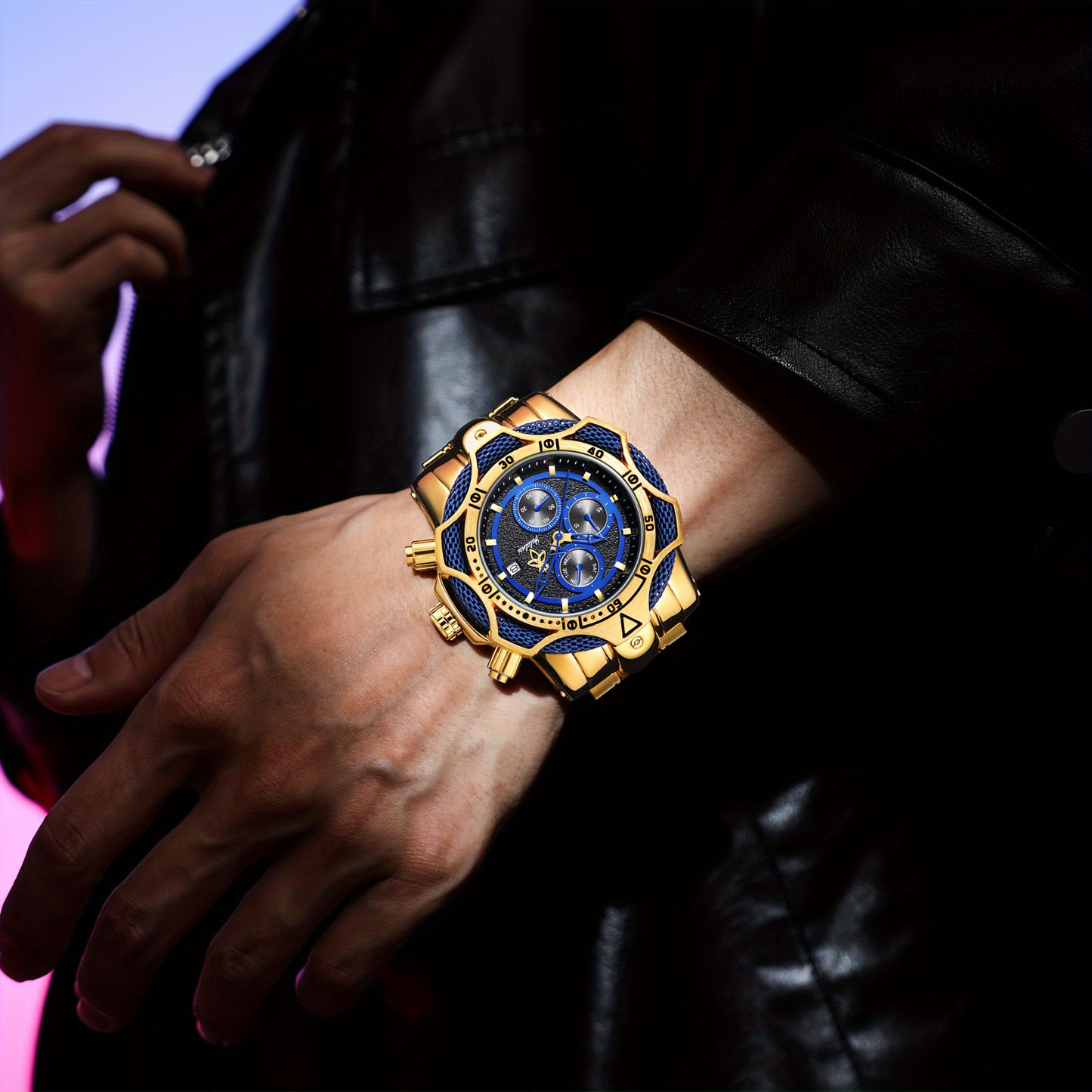 Montre à quartz de luxe YALALUSI pour homme