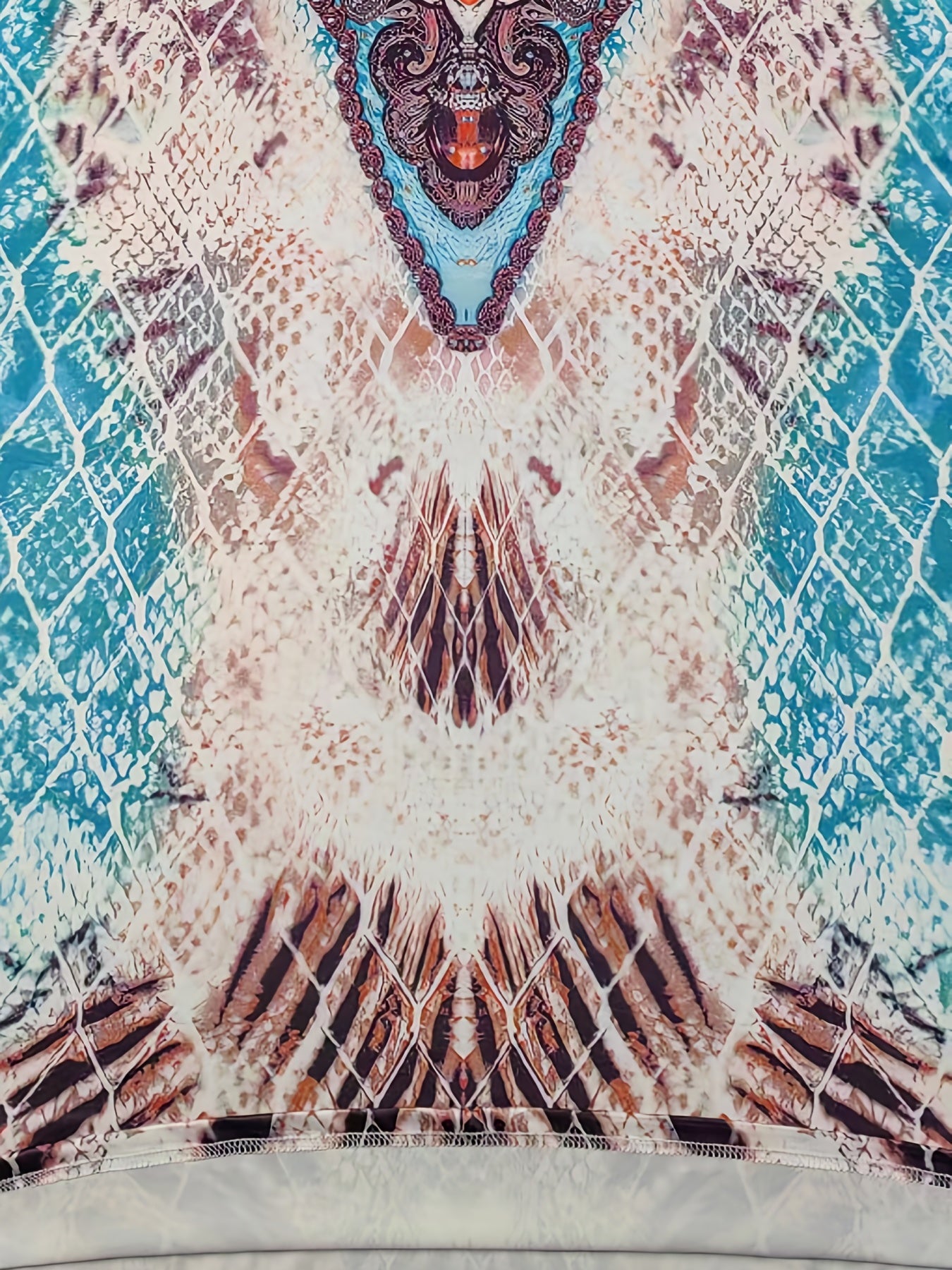 Robe à imprimé graphique - Topdecheztop.fr