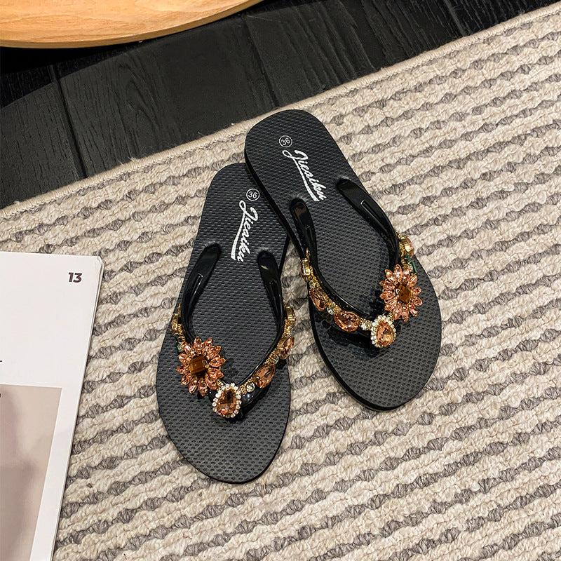 Chaussons plats de haute qualité
