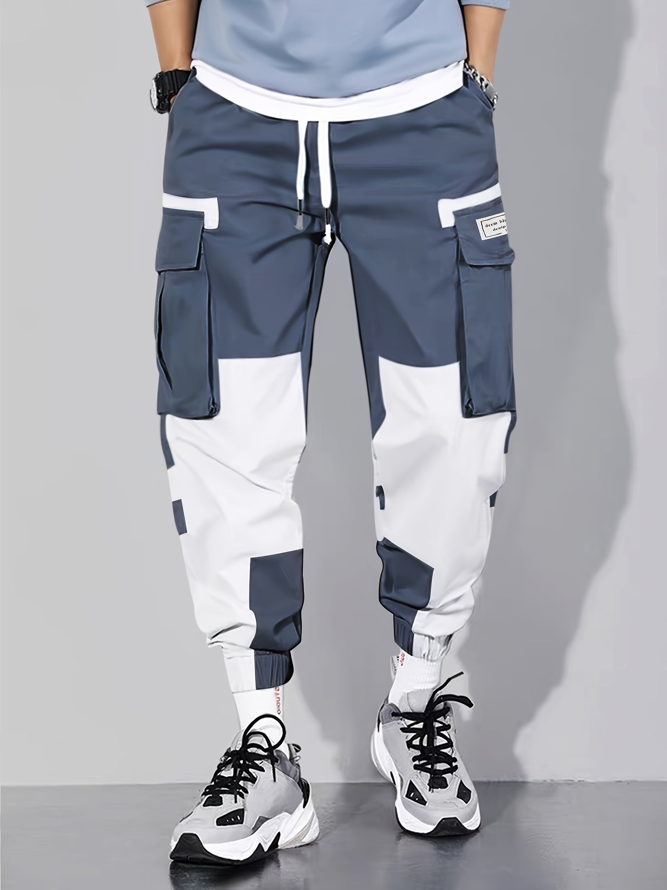Pantalon multi-poches pour homme