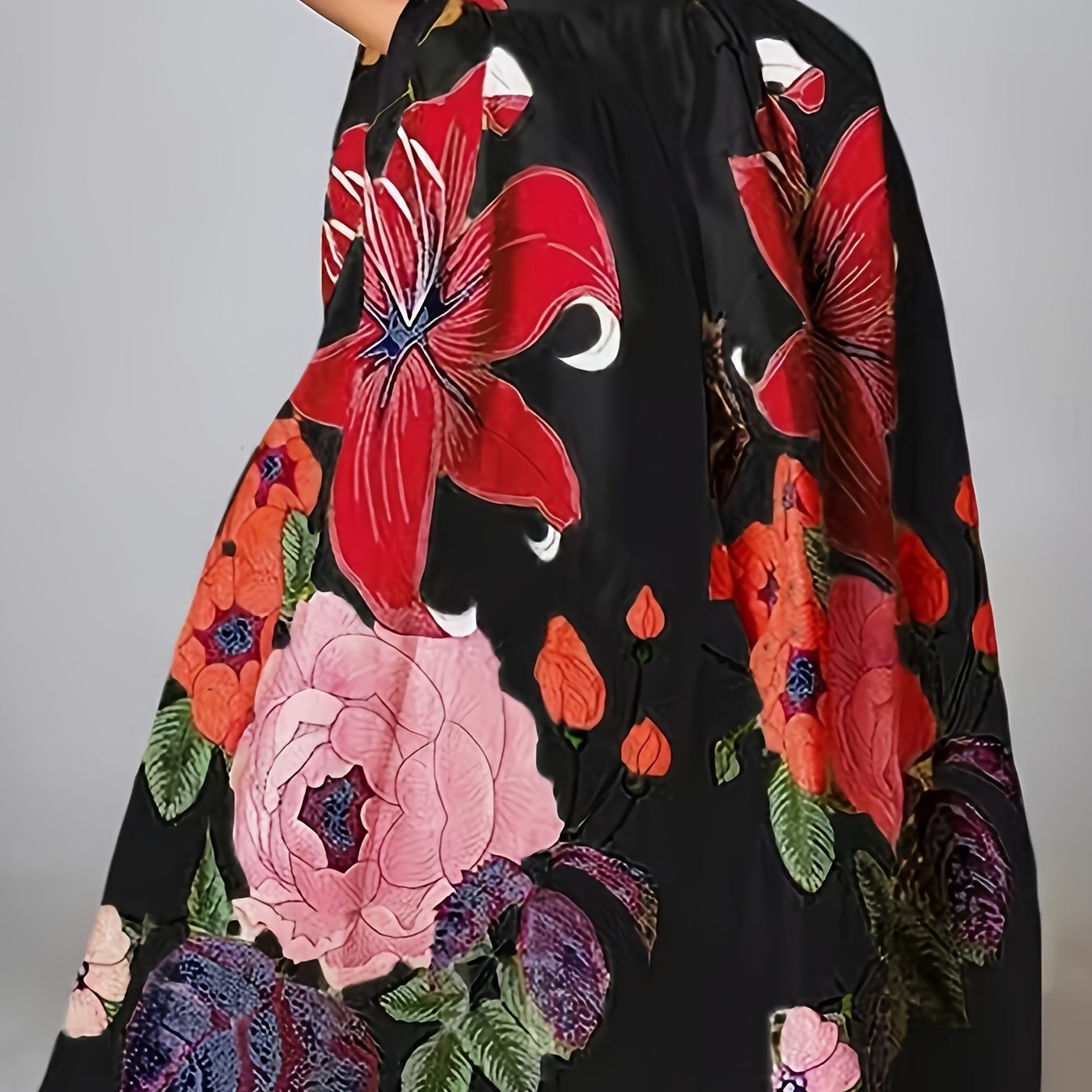 Jupe longue , imprimé, floral - Topdecheztop.fr