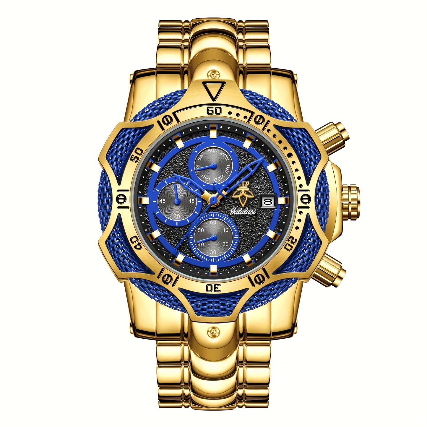 Montre à quartz de luxe YALALUSI pour homme