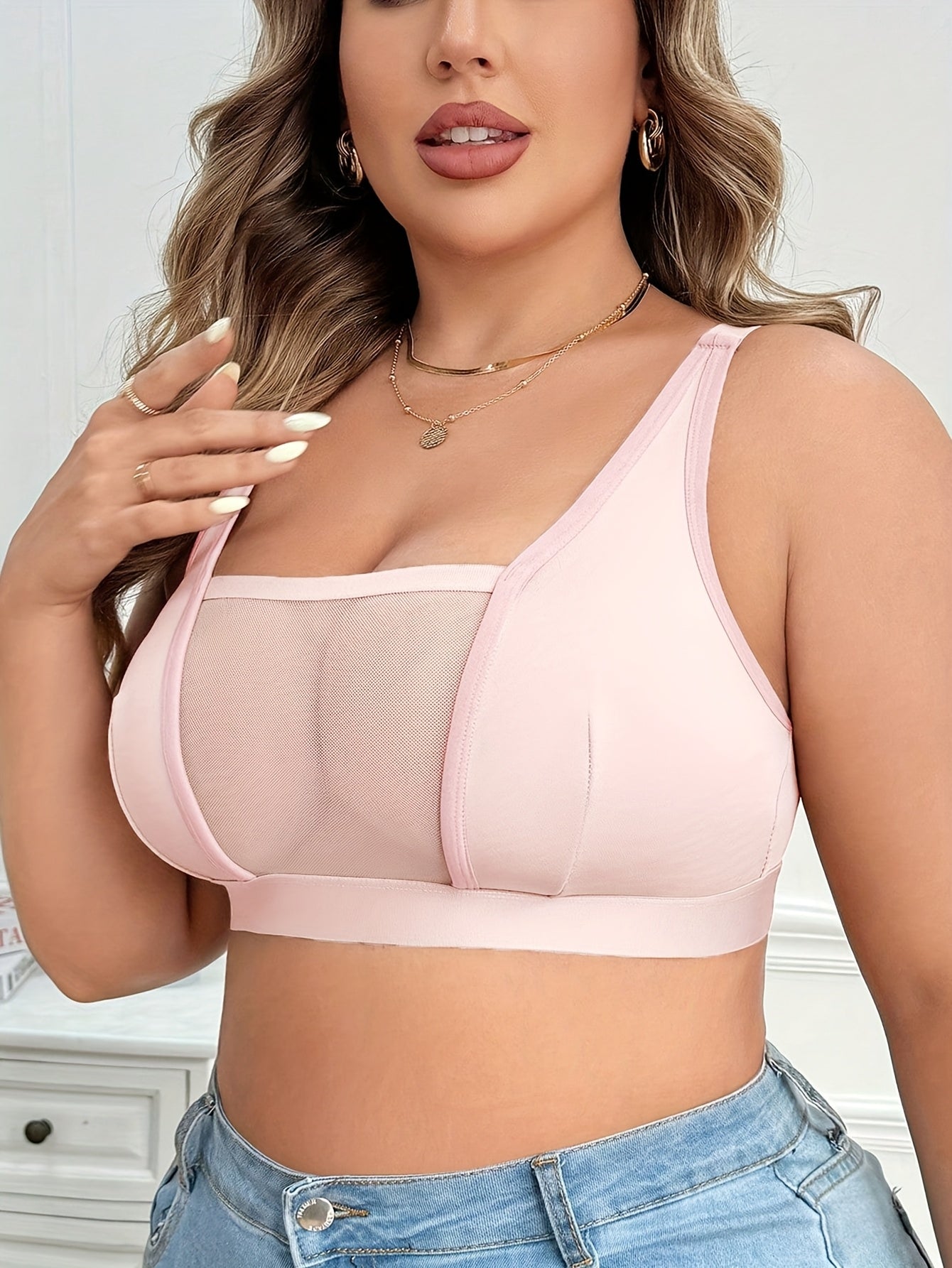 Soutien-gorge grande taille pour femme 1 pièce