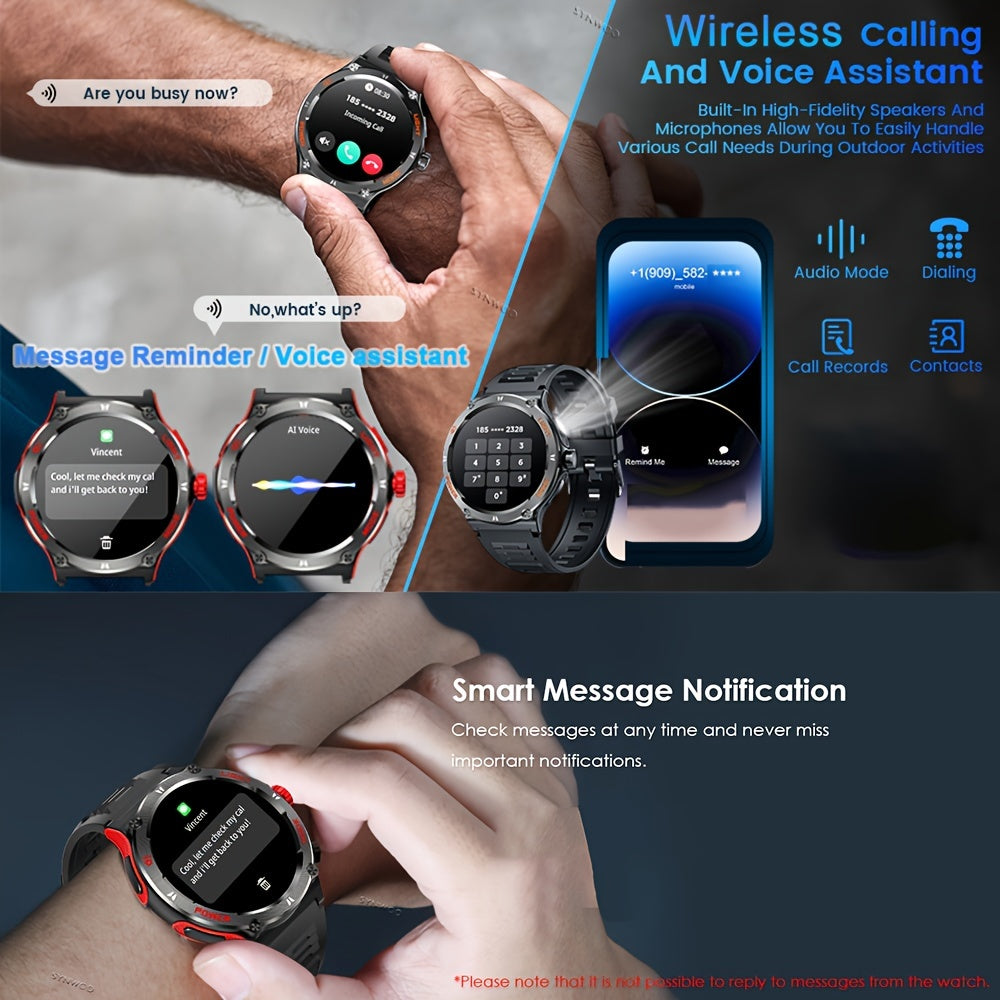 Montre connectée SYNWOO étanche IPX-8 pour hommes - Topdecheztop.fr