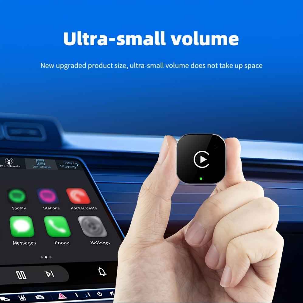 Adaptateur sans fil 2 en 1 CarPlay et Android Auto - Connexion automatique
