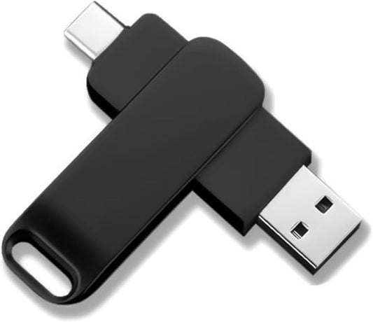Clé usbc cle usb128G go Clef USB cle USB-c 128 GO,Clés adopte Un Corps Métallique Exquis et Durable Key Convient pour PC/Ordinateur Portable/Tablette,Téléphone Portable