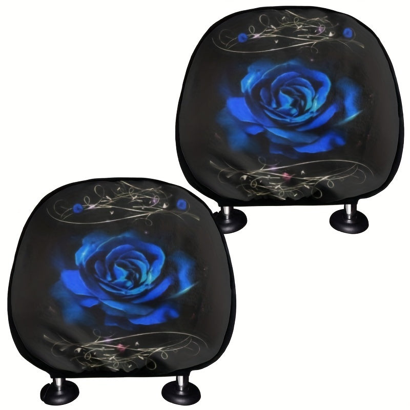 Housses d'appui-tête de voiture Rose 2 PCS