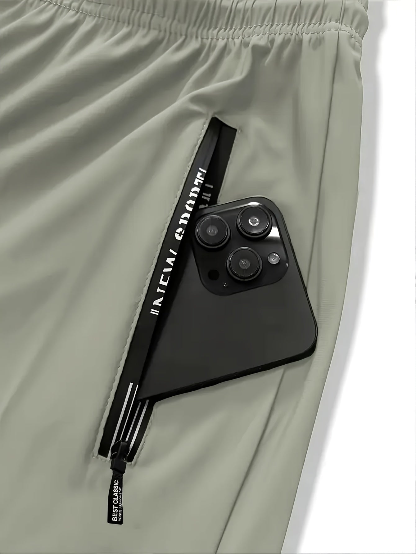 Pantalon en tissu extensible pour la course à pied, le jogging - Topdecheztop.fr