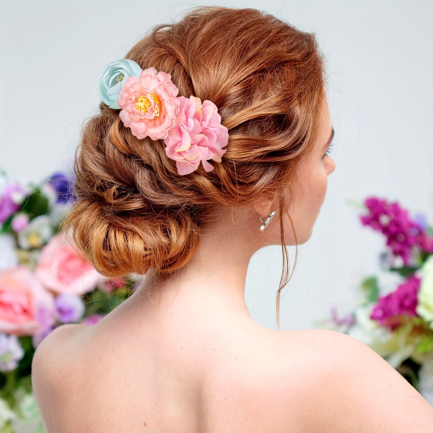 21 pinces à cheveux bohèmes - Accessoires pour cheveux hawaïens - Topdecheztop.fr