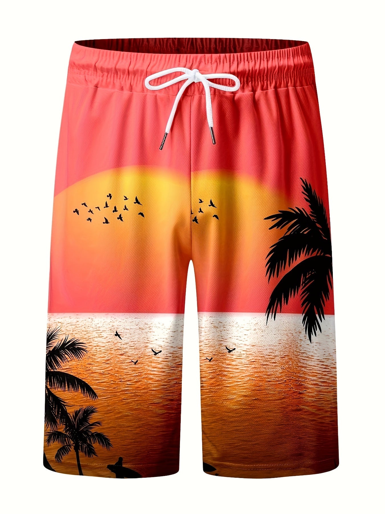 Short de sport hawaïen 3D - Topdecheztop.fr