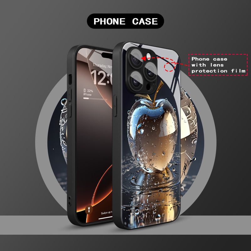 Étui de téléphone en verre trempé Apple - Topdecheztop.fr