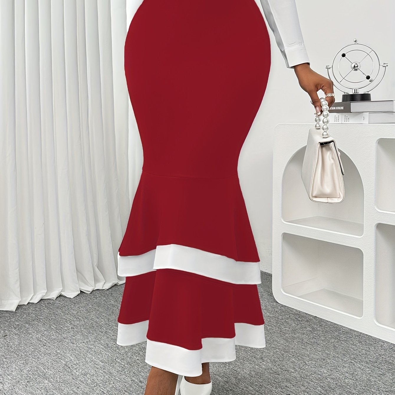 Jupe sirène élégante pour femme