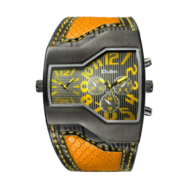 Montre à quartz décontractée et tendance