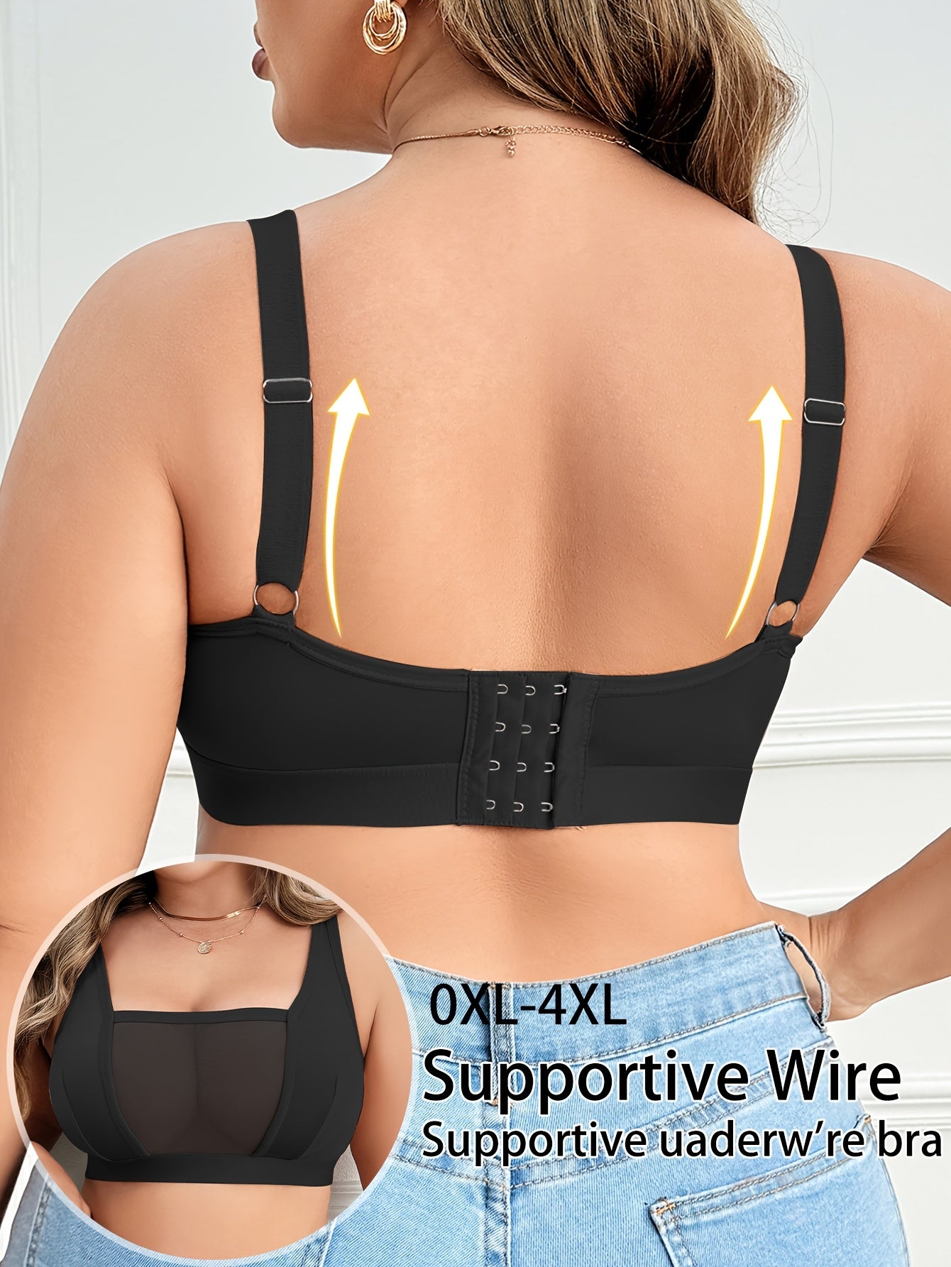 Soutien-gorge grande taille pour femme 1 pièce