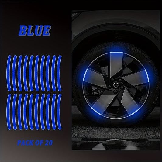 20 autocollants d'avertissement de sécurité pour roues - Topdecheztop.fr