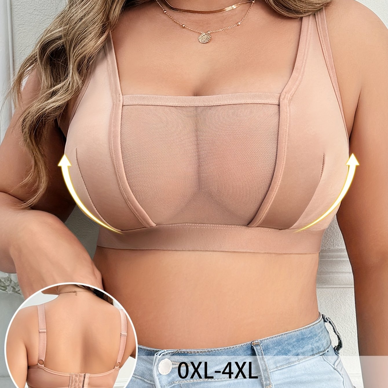 Soutien-gorge grande taille pour femme 1 pièce