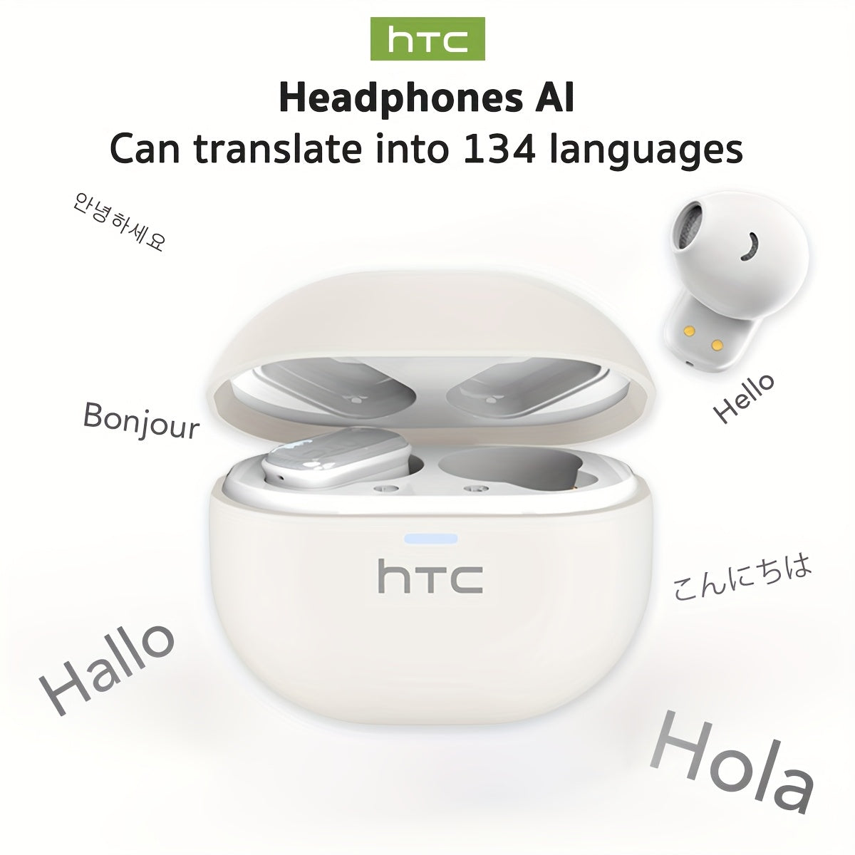 Écouteurs HTC NE16 BT V6.0 TWS Écouteurs intra-auriculaires sans fil
