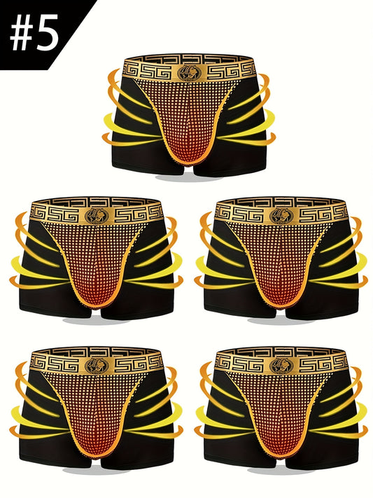 Lot de 5 boxers courts pour homme - Topdecheztop.fr