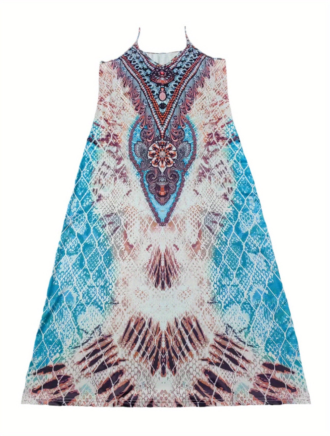 Robe à imprimé graphique - Topdecheztop.fr