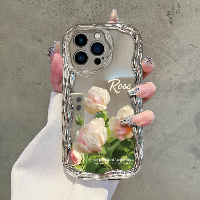 Les coques de téléphone à motif de rose