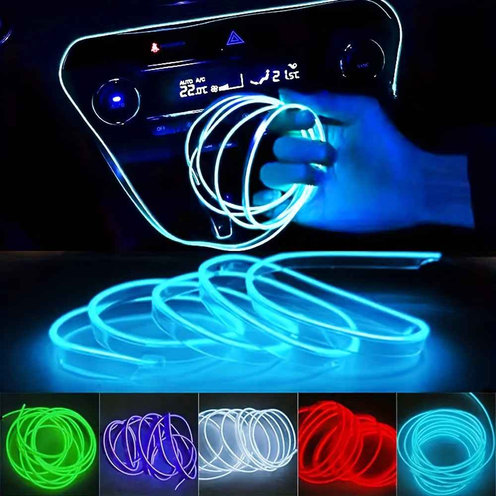 Nouvelles lumières d'ambiance LED RGB 2025 pour voiture avec synchronisation musicale par application