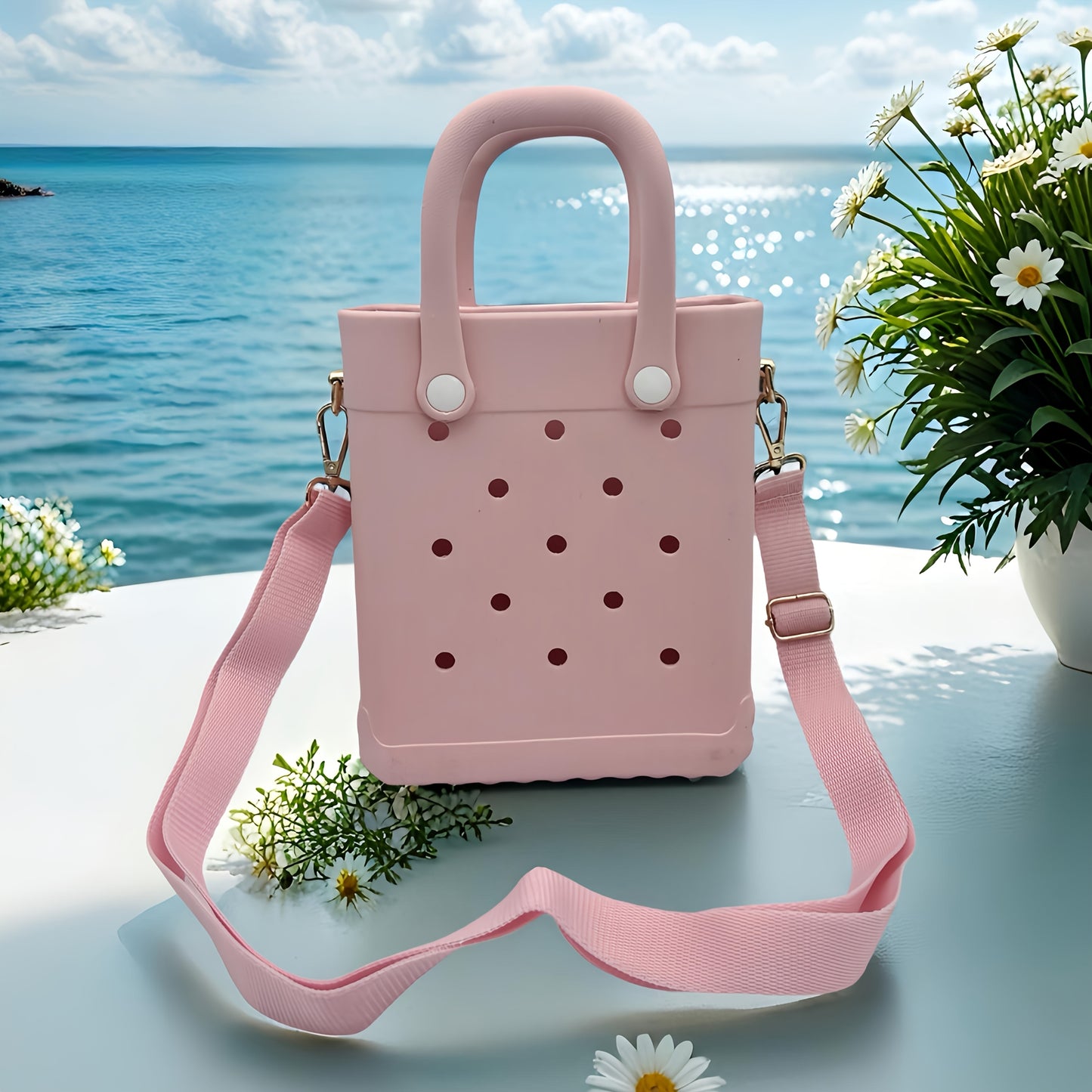 Mini sac de plage en EVA pour femme