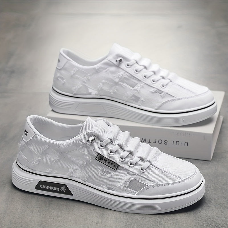 Baskets en toile respirante pour homme