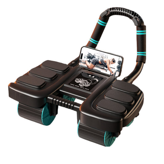 Support de coude à rebond automatique intelligent à quatre roues abdominales