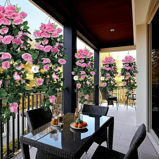 Lot de 2 roses artificielles - Topdecheztop.fr