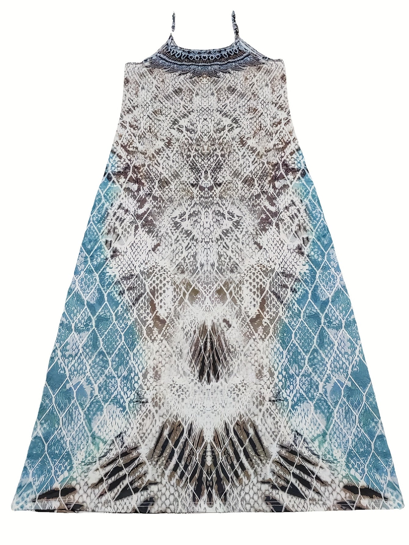 Robe à imprimé graphique - Topdecheztop.fr