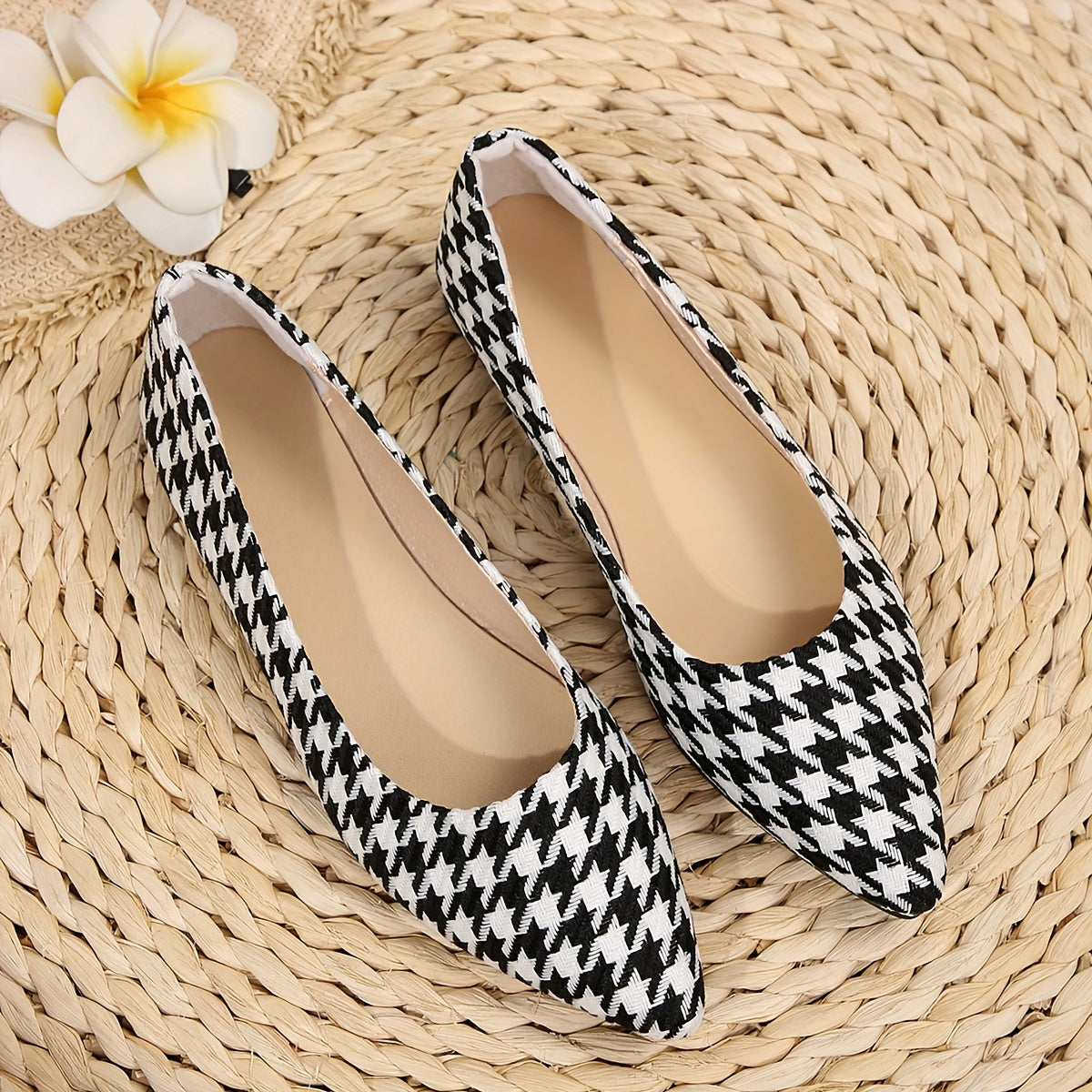 Chaussures plates , imprimé pour femme - Topdecheztop.fr