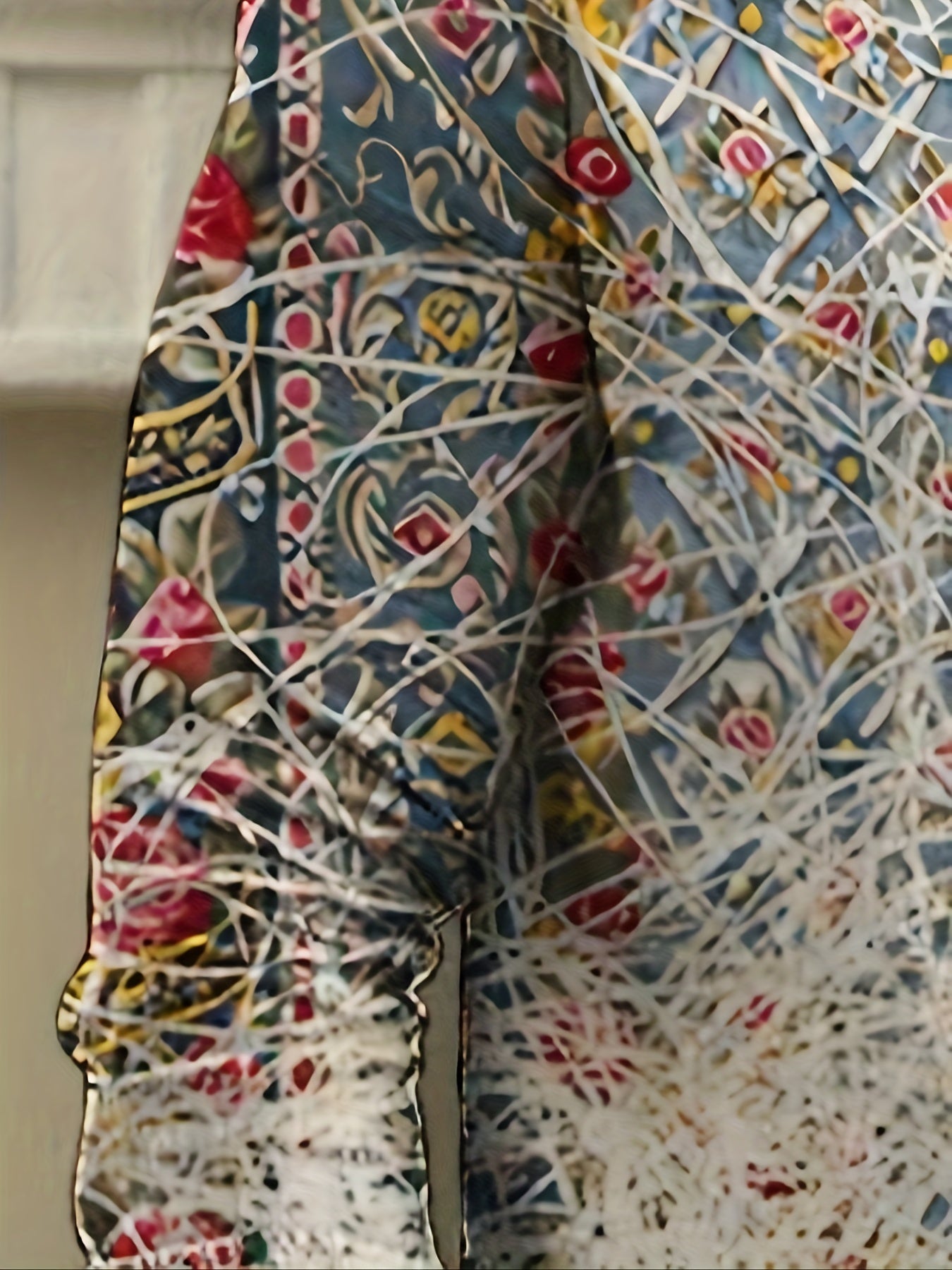Chemise Henley décontractée à manches longues et boutons pour homme