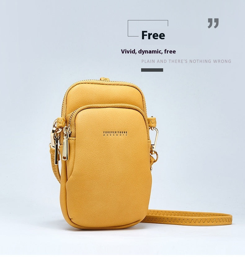 Sac à bandoulière simple et tendance de couleur unie - Topdecheztop.fr