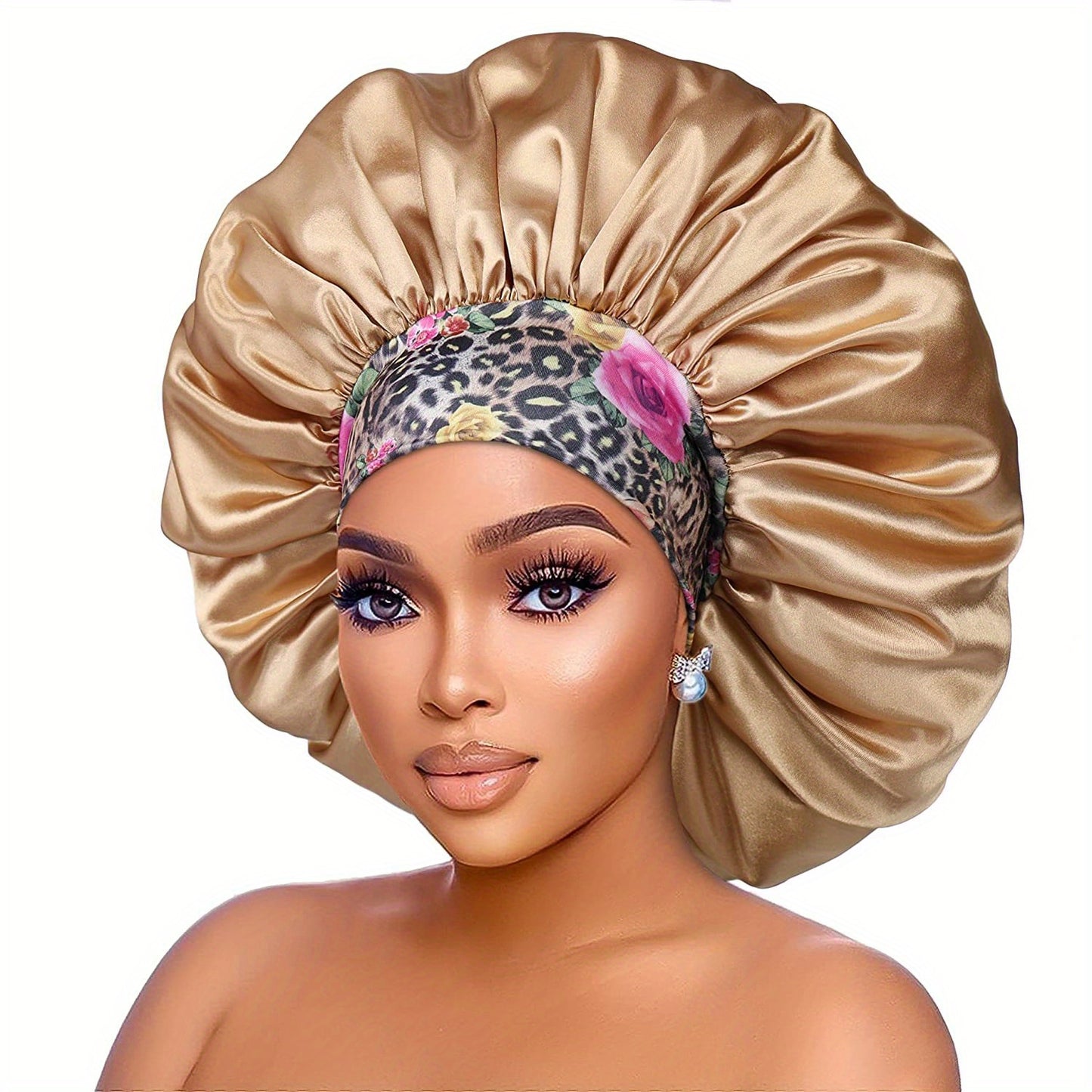Grand bonnet en satin pour femme - Topdecheztop.fr
