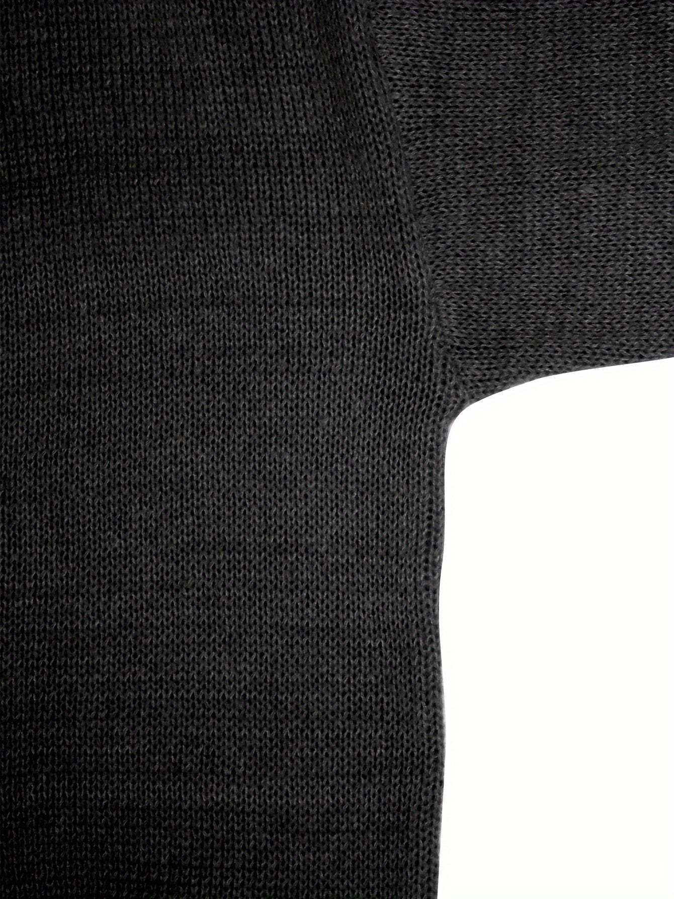 Robe en maille à motifs floraux grande taille, robe décontractée