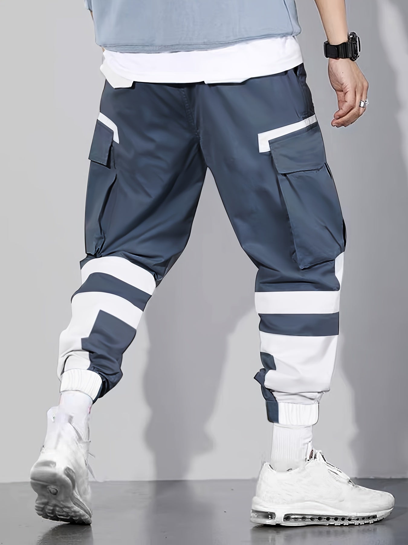Pantalon multi-poches pour homme