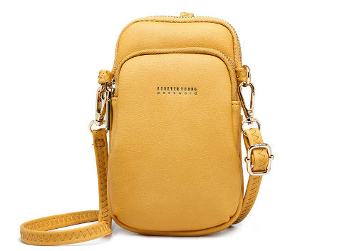 Sac à bandoulière simple et tendance de couleur unie - Topdecheztop.fr